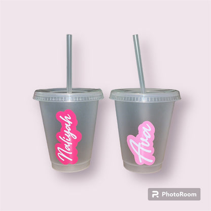 16oz frosted Cold cups